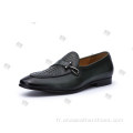 Nouveau style hommes chaussures en cuir loisirs mocassins